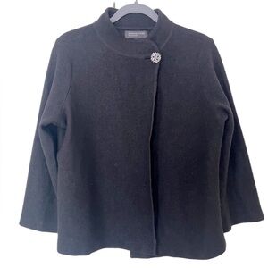 Jones New York Collection Black Swing Jacket - Medium